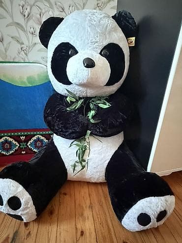 Panda mişqası böyük Satılır böyük ölçülü panda yumşaq oyuncağı. Təzə lalafo.az -da Panda mişqası böyük Satılır böyük ölçülü panda yumşaq oyuncağı. Təzə