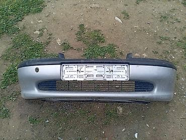 vaz 2107 ehtiyyat: - Avtomobil üçün ön bamper - Rəng: gümüşü, üst kənarda qara — 1