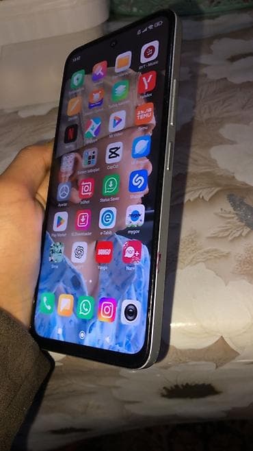 iphone 12 qiymət: Redmi 12, 256 GB, rəng - Gümüşü, Sensor — 3