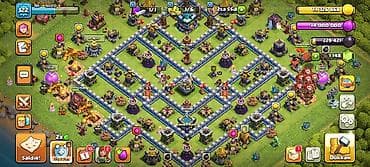 ev tipi çadır: Clash of Clans hesabı – inkişaf etmiş əsas kənd və tikintilər Ümumi — 1