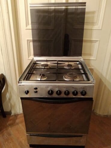 işlənmiş qaz pecləri: Plitə Indesit, Qazlı, Ayrıca dayanan, 4 gözlü, İşlənmiş — 2