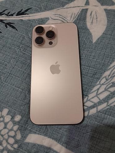 16 pro max: IPhone 16 Pro Max, 256 GB, Qızılı, Simsiz şarj — 5
