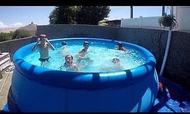водяной бак: Hovuzlar – həyət və bağ üçün - Növ: şişmə və karkaslı bağ hovuzları - — 5