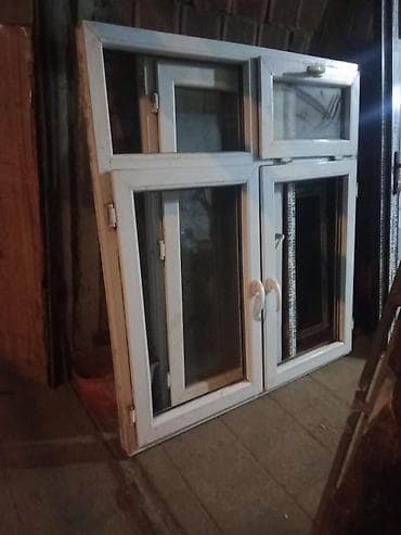 pila: Plasdik pencere qapi 10 eded eyni ölçüde var eni 140 hundurluyu 198 — 8