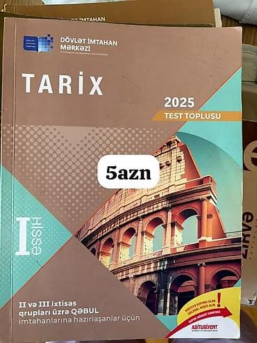 Testlər: Yenidir 11ci sinif bitdiyi üçün satilir çatdirilma unvandan ve ya taxi — 1