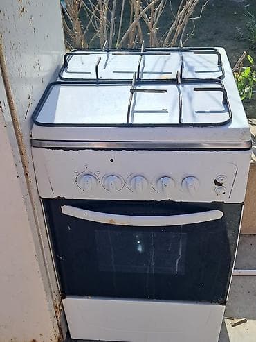 Qaz sobası Ayrıca dayanan, 4 gözlü