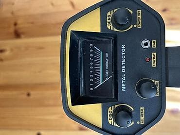 metal dedektor satilir: Metal Axtarıcı (Metal Detector) - İdarəetmə paneli: analoq göstərici — 2