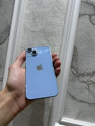 IPhone 14, 128 GB, Mavi, Zəmanət, Barmaq izi, Face ID