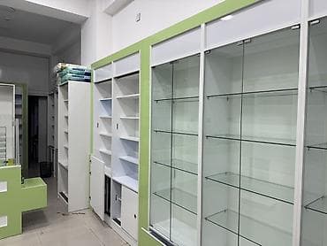 aptek vitrinləri: Aptek üçün tam vitrin və mebel dəsti Tərkib: - Ön kassaya uyğun — 2