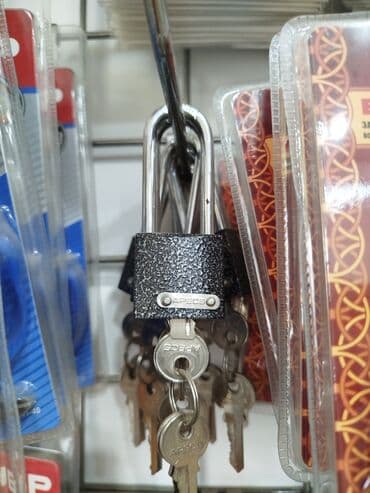 şkaf qulpları: Apecs asma qıfıl - Brend: Apecs - Korpus: teksturalı metal gövdə — 1