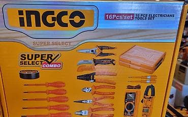 kelbetinler: INGCO 16 Parça Elektrikçi Alət Dəsti – Super Select Combo Peşəkar — 4