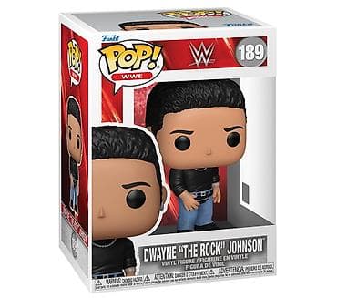 oyuncaq robot: Məhsul: Funko Pop! WWE – Dwayne “The Rock” Johnson vinil fiqur (№189) — 1
