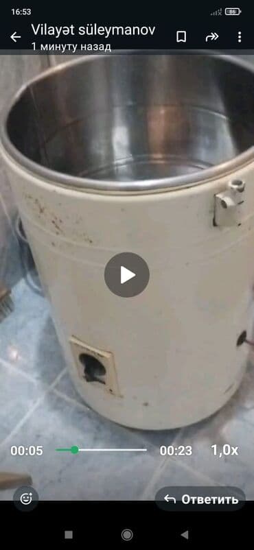 Köhnə,,Volqa,, markalı paltar yuyan maşın satılır,qiyməti razılaşma