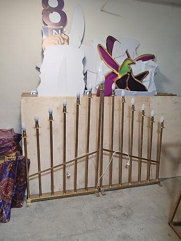 Tekstil: Tədbir dekoru və avadanlıqları paketi - 40 ədəd ağ rəngli, naxışlı — 4