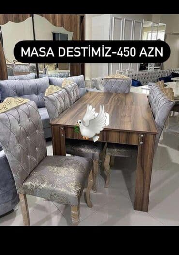 купить круглый стол в баку: Masa desti yeni — 1