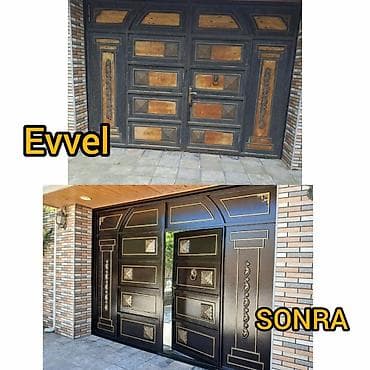 qapi taxda: 🏠 Avtomatik Qapı Qol + Darvazaların Rənglənməsi və Təmiri! 🖌️ — 5