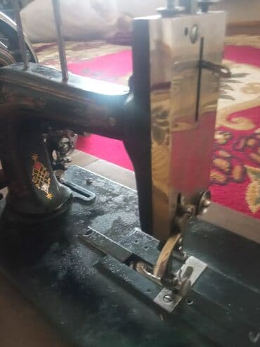 ручная швейна машина: ZİNGER birinci buraxilişdi .nenemin nenesinden qalmadır tam — 5