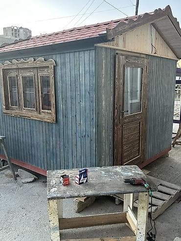 ketan yagi: Taxta bağ evi / köşk - Material: tamamilə ağac konstruksiya, xaricdə — 4