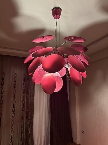 lan: Çılçıraq, 10 və daha çox lampa, Metal — 1