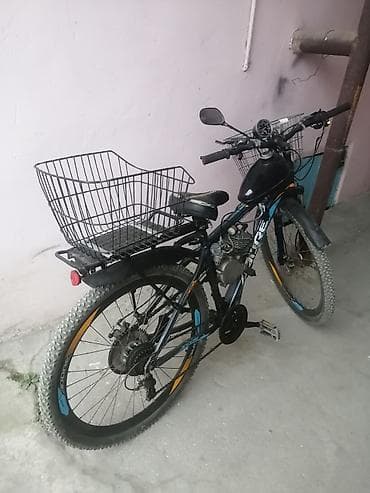 disk teker: Benzin mühərrikli velosiped – gündəlik yolçuluq və yük daşıma üçün — 2