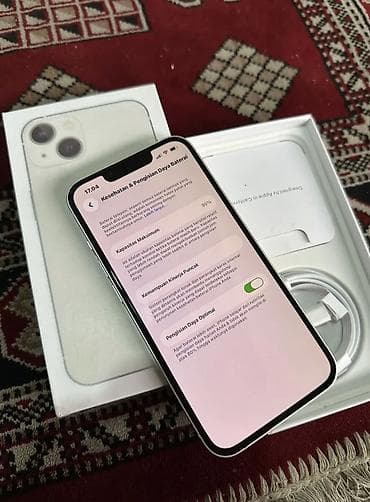 apple ipad a16: IPhone 13, 128 GB, Ağ, Zəmanət, Kredit, Simsiz şarj — 4