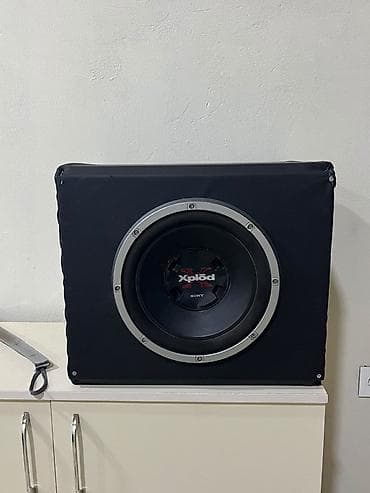 sony 337: Sony Xplod subwoofer və qablaşdırılmış korpus - Brend/model: Sony — 2