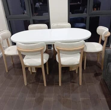 писменный стол: Mətbəx və yemək otağı üçün masa-stul dəstləri - Komplekt: 1 masa + — 5