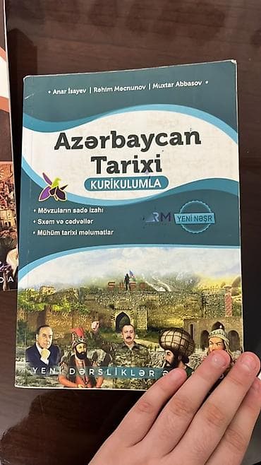 kitab derslik: “Ümumi Tarix” və “Azərbaycan Tarixi” – Kurikulumla (RM Nəşriyyatı) — 3