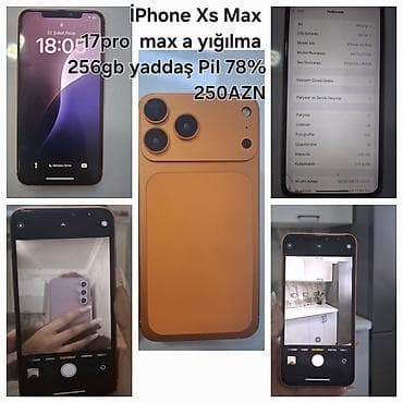 smart watch samsung: IPhone Xs Max, 256 GB, Narıncı, Face ID — 1
