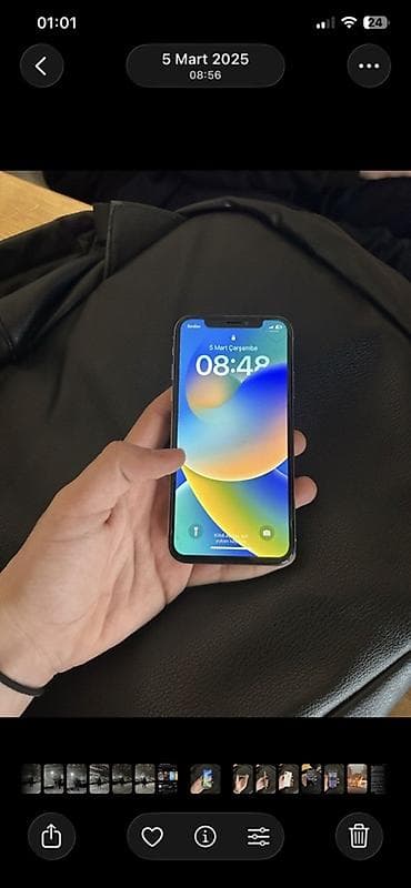iphone 8 plus ekran: IPhone X, 256 GB, Gümüşü — 4