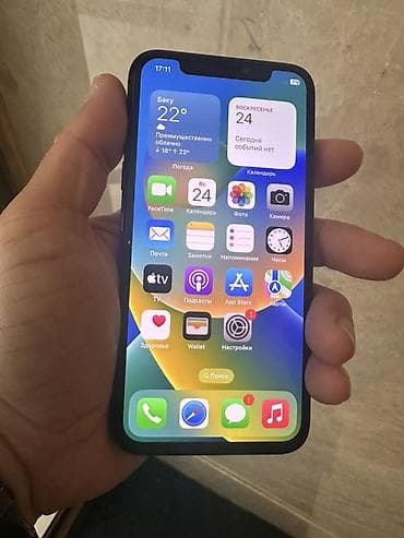 iphone: IPhone X, 64 GB, Black Titanium, Face ID — 2