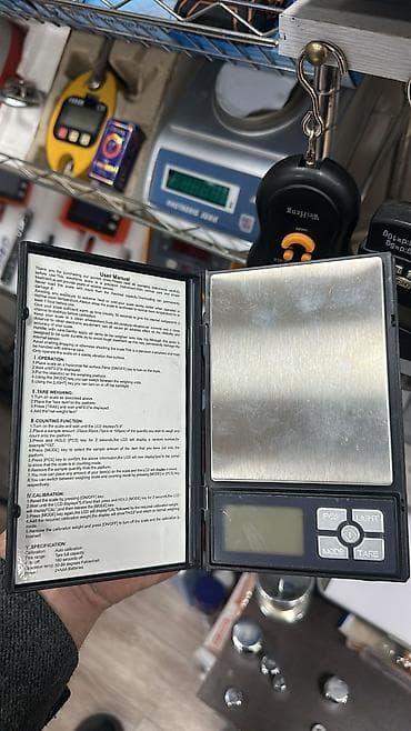 zerger: Rəqəmsal mini tərəzi – dəqiq ölçüm üçün portativ platforma tərəzi — 4