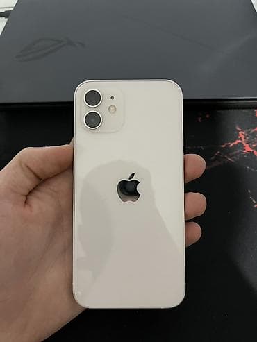 IPhone 12, 64 GB, Ağ, Simsiz şarj, Face ID