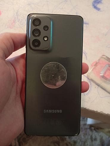 samsung galaxy a73: Samsung Galaxy A73 5G, 256 GB, rəng - Qara, Barmaq izi — 3