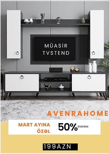 Yeni, Düz TV altlığı, Polkalı, Laminat, Rusiya