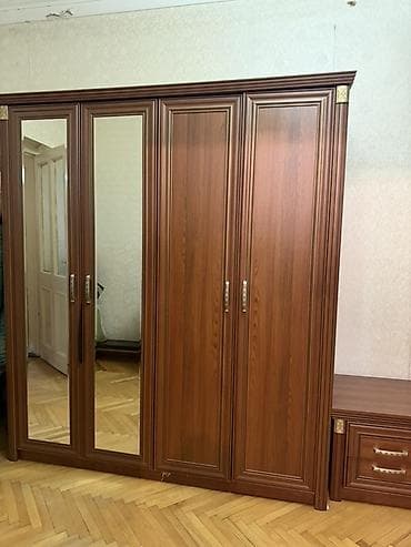 Yataq otağı mebel dəsti - Material: ağac görünümlü MDF/LDSP (isti — 2