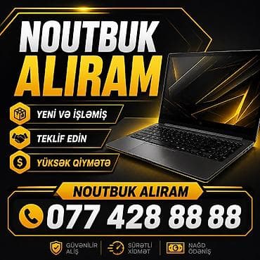 servant az: ƏN YÜKSƏK QİYMƏTƏ NOUTBUK ALIRAM TEKLİF EDİN YENİ VƏ İŞLƏMİŞ — 1