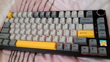 bluetooth klaviatura: Mekanik klaviatura – 65% Xüsusiyyətlər: - Qara korpus, sağ üst — 2