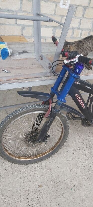 eliptik velosiped: MTB tipli dağ velosipedi Xüsusiyyətlər: - Gücləndirilmiş — 3