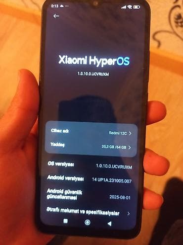 Audio: Bez probem telfondu daş döyən telfondu 64gb yaddaş barmağ izi işləyir — 3