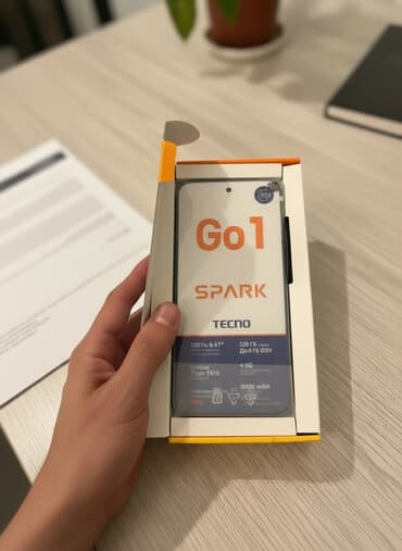 Техника для кухни: Tecno Spark Go, 128 ГБ, цвет - Черный, Гарантия, Сенсорный, Отпечаток пальца — 2