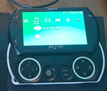 playstatio: PSP Go satılır. Konsol çox səliqəli istifadə olunub və tam işlək — 2
