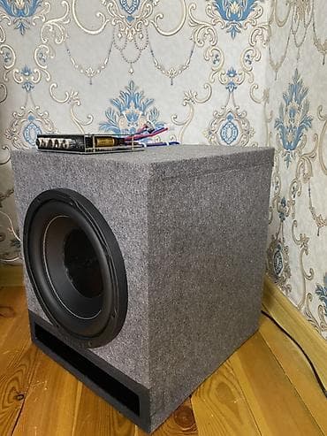 masin ucun kalonka: Ev və ya avtomobil üçün səs sistemi komplekti - Subwoofer: RECOIL — 3