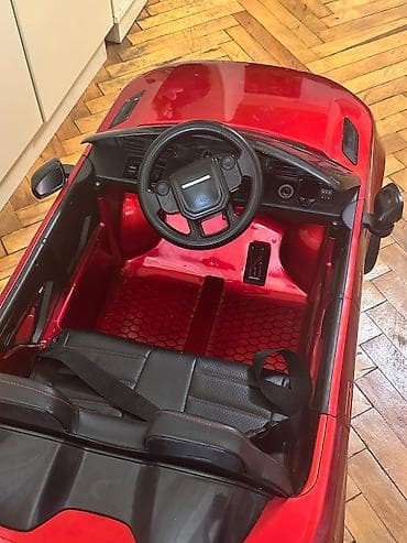 Range Rover Evoque uşaq elektro-mobil - Rəng: qırmızı, orijinal Range — 4