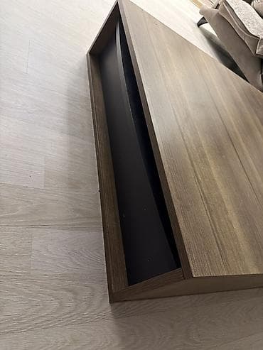 stol stil: Kvadrat masa, Açılmayan, Təkərsiz, Teksturalı laminat, Zəmanətsiz — 3