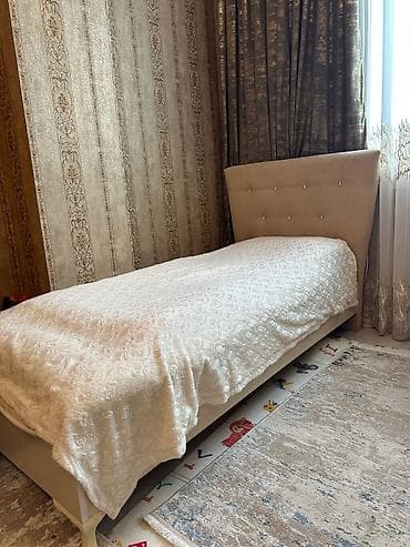 Təknəfərlik çarpayı, Matras ilə, Siyirməsiz