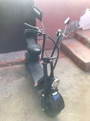 moped qiymətləri: Elektrik skuter – geniş ayaq platformalı, oturacaqlı model - Rəng — 4