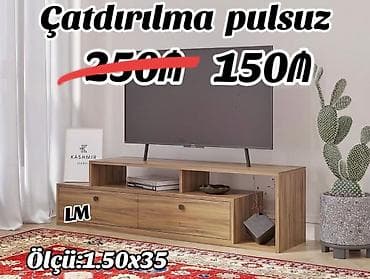 stend: TV STEND _TV altı Yeni və sifarişlə 💥 Qiymətlər şəkillərin üzərində — 2
