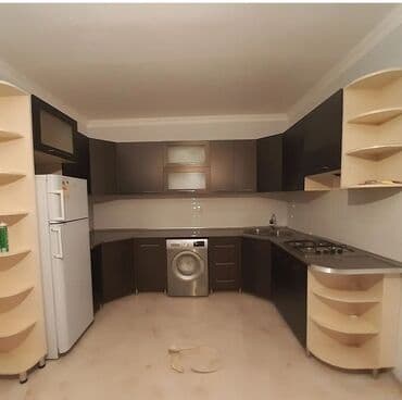 белый стол на кухню: Sifarişlə mətbəx dəsti, Özü çəkən petlələr, Mat laminat, Kredit yoxdur, Pulsuz çatdırılma — 1