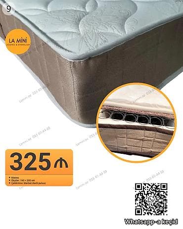 2 neferlik matras: Ortopedik matras, İki nəfərlik — 1